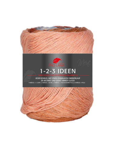 1-2-3 Ideen - Pro Lana 16 - appricot/mint