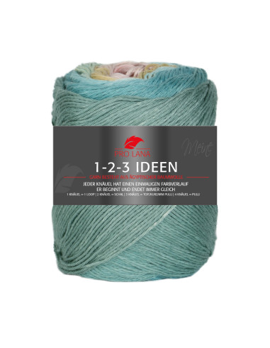1-2-3 Ideen - Pro Lana 19 - mint/rose