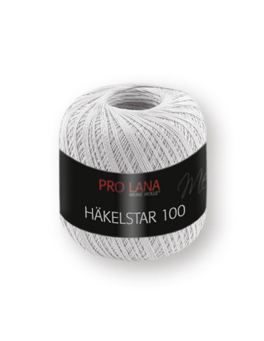 Häkelstar 100 - Pro Lana 90 - hellgrau