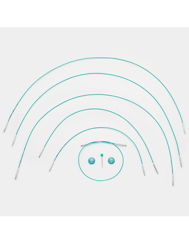 Mindful Wechselseile - Knit Pro 40 cm