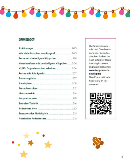 Oh du sockige Weihnachtszeit - Topp