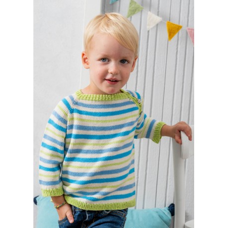 Lively stripy sweater EN - Download