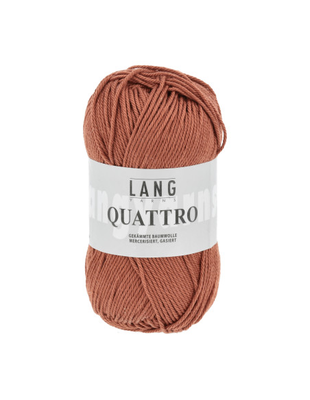 Quattro - Lang Yarns 0015 - blutorange
