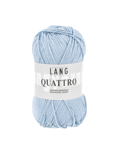Quattro - Lang Yarns 0020 - hellblau