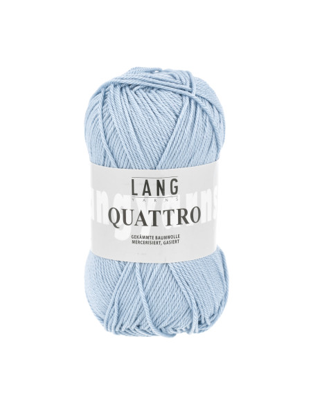 Quattro - Lang Yarns 0020 - hellblau