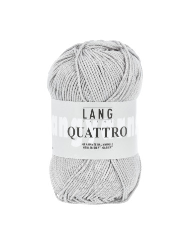 Quattro - Lang Yarns 0024 - hellgrau