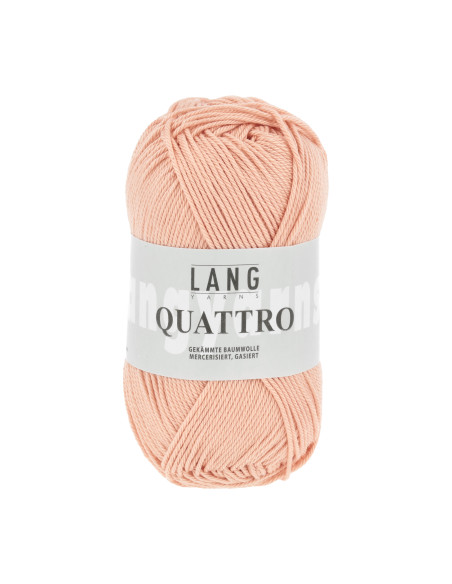 2 Knäuel Quattro Lang Yarns - Outlet. 0027 - melone