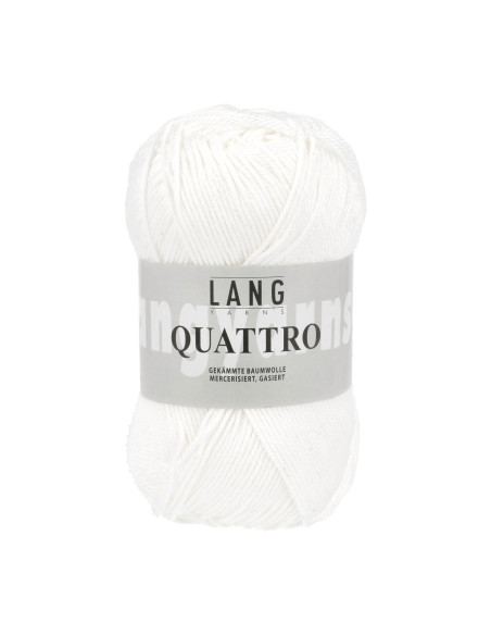Quattro - Lang Yarns 0001 - weiss
