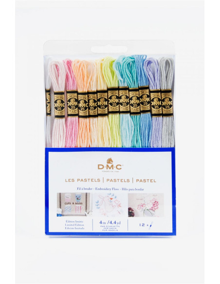 Stickgarn-Set Pastell - DMC