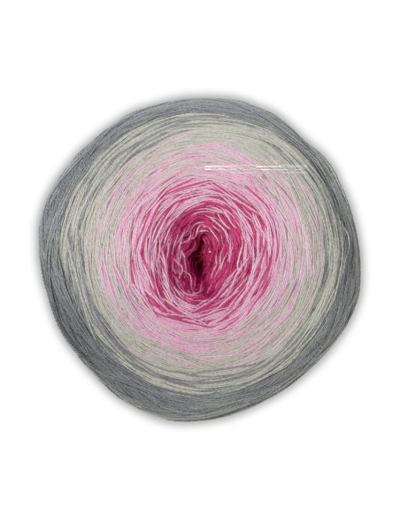 Woolly Hugs - BOBBEL Cotton 62 - grau/rosa/pink