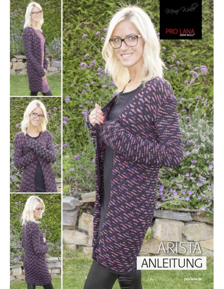 Arista Anleitung Strickweste - Pro Lana