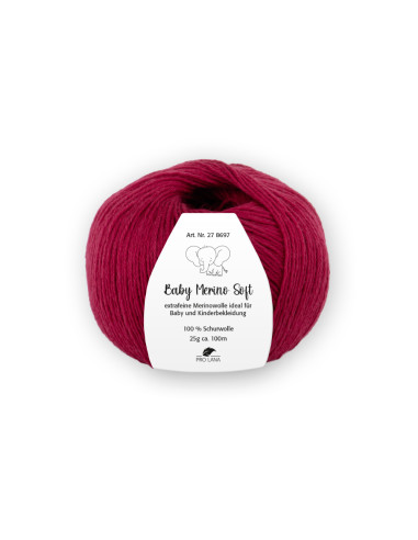 Baby Merino soft - Pro Lana 31 - weinrot