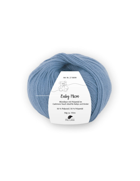Baby Micro - Pro Lana 55 - denim