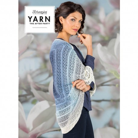 YARN The After Party Nr.27 Indigo Shrug DE  - Scheppjes