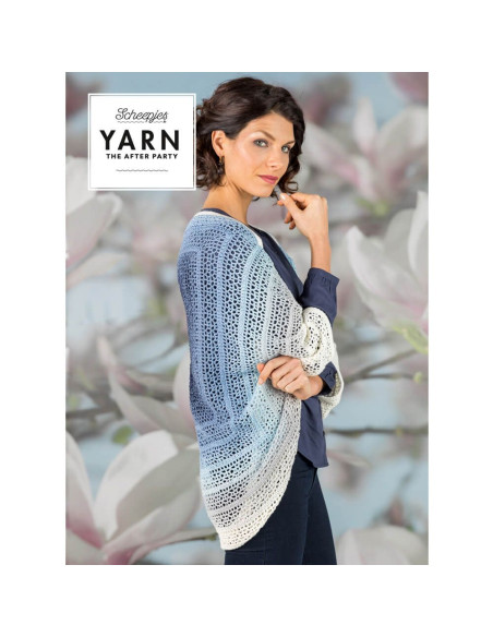 YARN The After Party Nr.27 Indigo Shrug DE  - Scheppjes