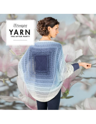 YARN The After Party Nr.27 Indigo Shrug DE  - Scheppjes