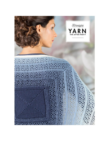 YARN The After Party Nr.27 Indigo Shrug DE  - Scheppjes