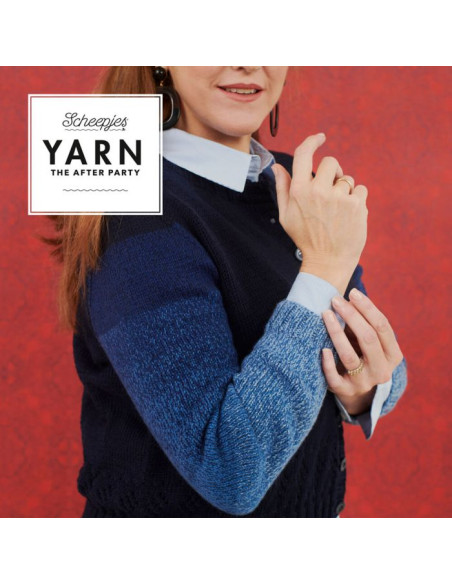 YARN The After Party Nr.93 Hip Dip Cardigan DE   - Scheppjes