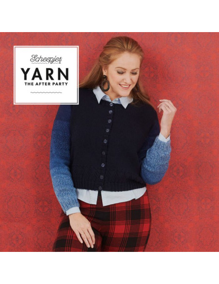 YARN The After Party Nr.93 Hip Dip Cardigan DE   - Scheppjes
