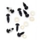 Sicherheits-/Steckaugen - Boettcher 6 mm und 8 mm