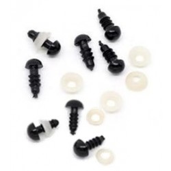 Sicherheits-/Steckaugen - Boettcher, 6 mm und 8 mm