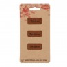 Label Kunstleder Made by-with - Opry