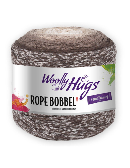 ROPE BOBBEL - Woolly Hugs 102 - beige/braun