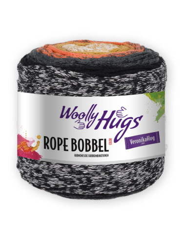 ROPE BOBBEL - Woolly Hugs 104 - gelb/orange