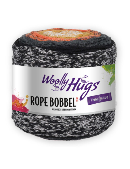 ROPE BOBBEL - Woolly Hugs 104 - gelb/orange
