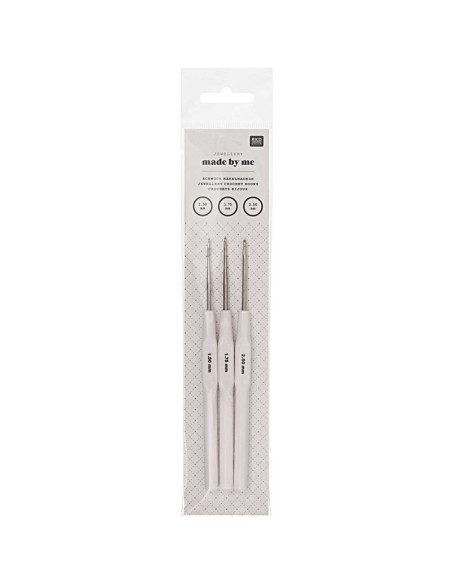 Schmuck Häkelnadel 3er Set - Rico