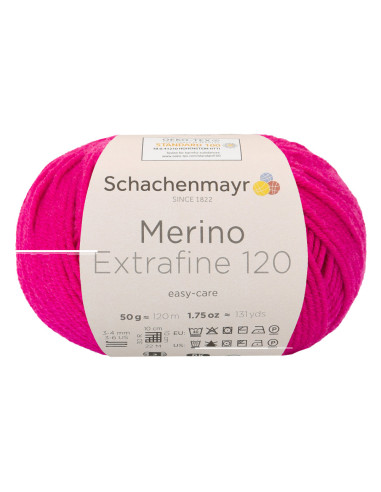 Merino Extrafine 120 - Schachenmayr 00140 - kardinal
