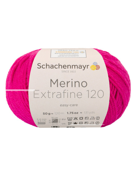 Merino Extrafine 120 - Schachenmayr 00140 - kardinal