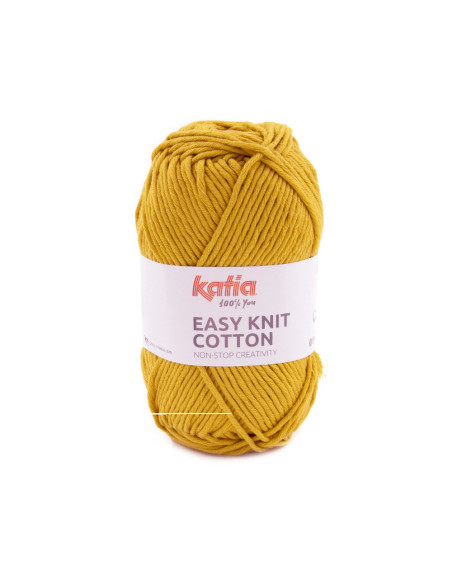 Easy Knit Cotton - Katia 15 - senfgelb