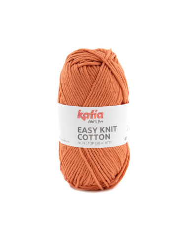 Easy Knit Cotton - Katia 16 - terracotta