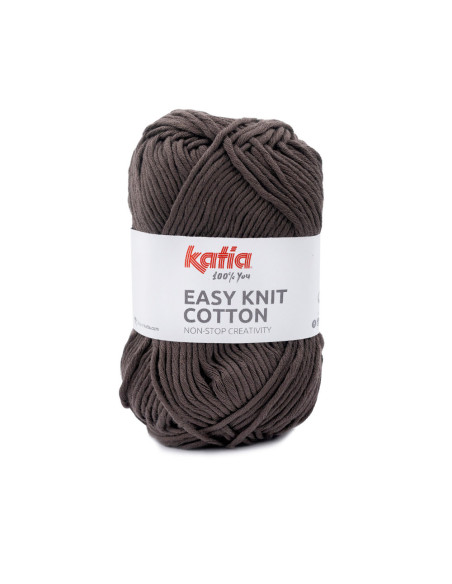 Easy Knit Cotton - Katia 22 - braungrau