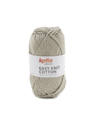 Easy Knit Cotton - Katia 7 - rauchbeige