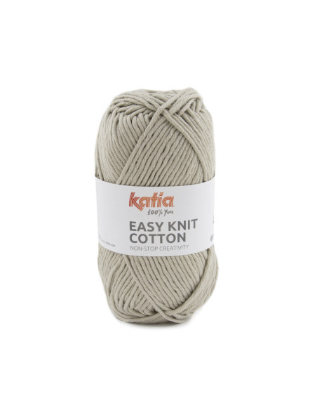 Easy Knit Cotton - Katia 7 - rauchbeige