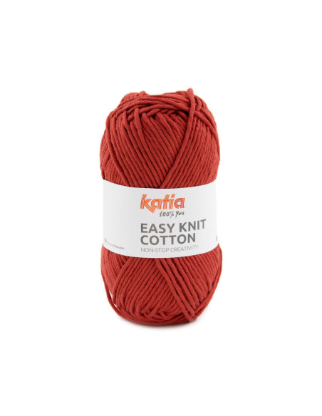 Easy Knit Cotton - Katia 4 - rot