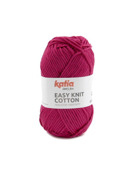 Easy Knit Cotton - Katia 18 - fuchsia