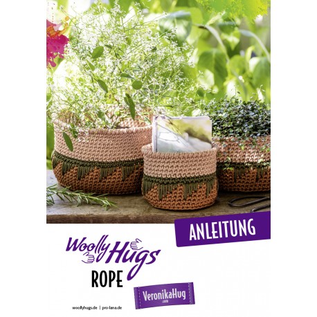 ROPE Körbchen Anleitung -  Woolly Hugs