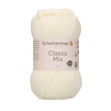 Classic Mix - Schachenmayr 00002 - cream