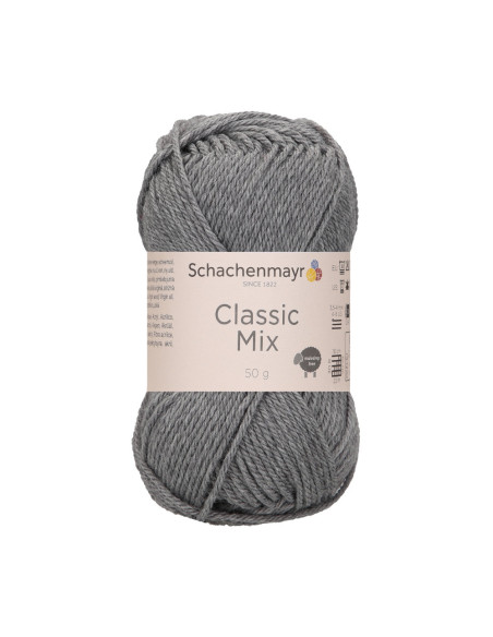 Classic Mix - Schachenmayr 00091 - mid grey meliert