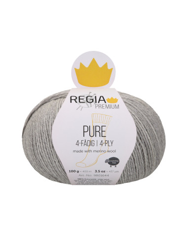 Premium Pure - Regia 00090 -  light grey meliert