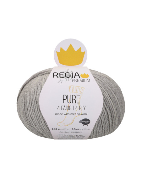 Premium Pure - Regia 00090 -  light grey meliert