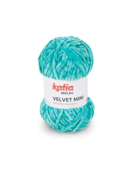 Velvet Mini - Katia 208 - wasserblau