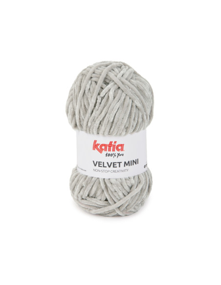 Velvet Mini - Katia 209 - mittelgrau