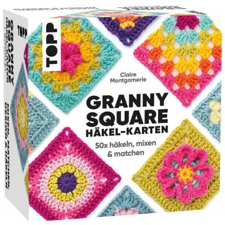 Granny Square Häkel-Karten - Topp