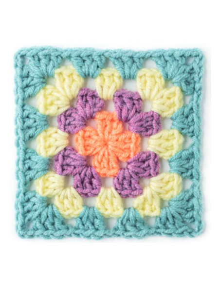 Granny Square Häkel-Karten - Topp