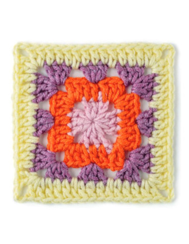 Granny Square Häkel-Karten - Topp