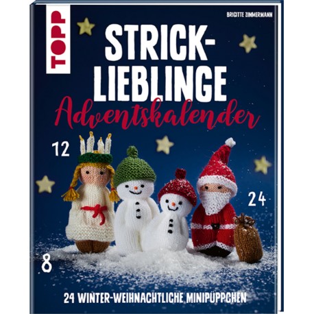 Strick-Lieblinge Adventskalenderbuch - Topp